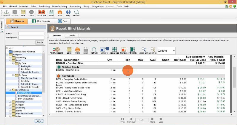 Fishbowl Inventory: Best Production Scheduling Software