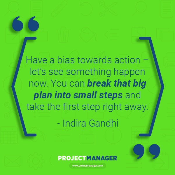 Planning Quote Indria Gandhi