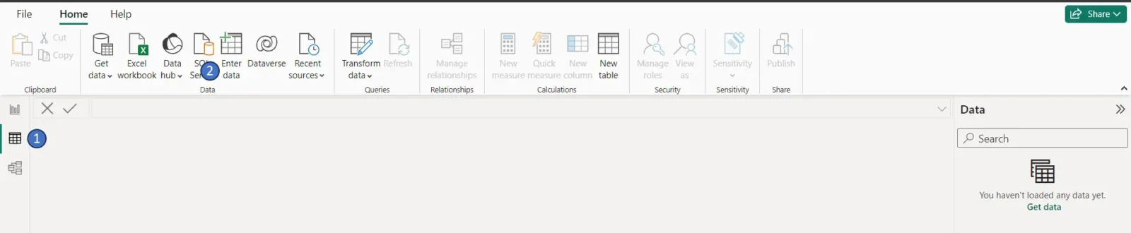 Power BI Gantt chart