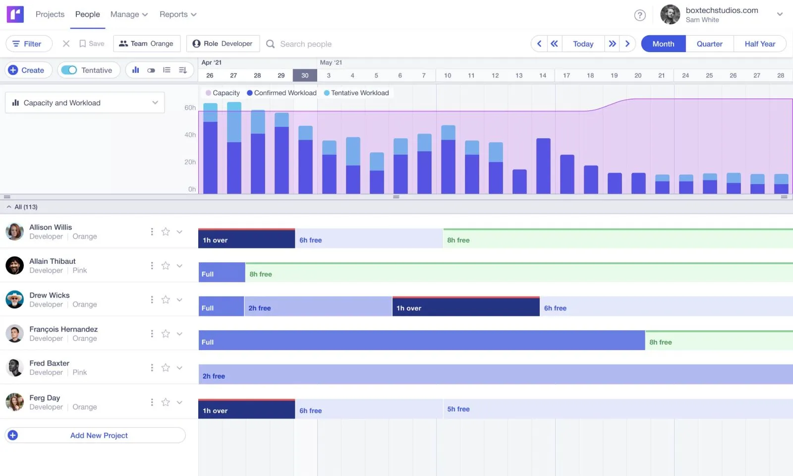 resource management software, runn